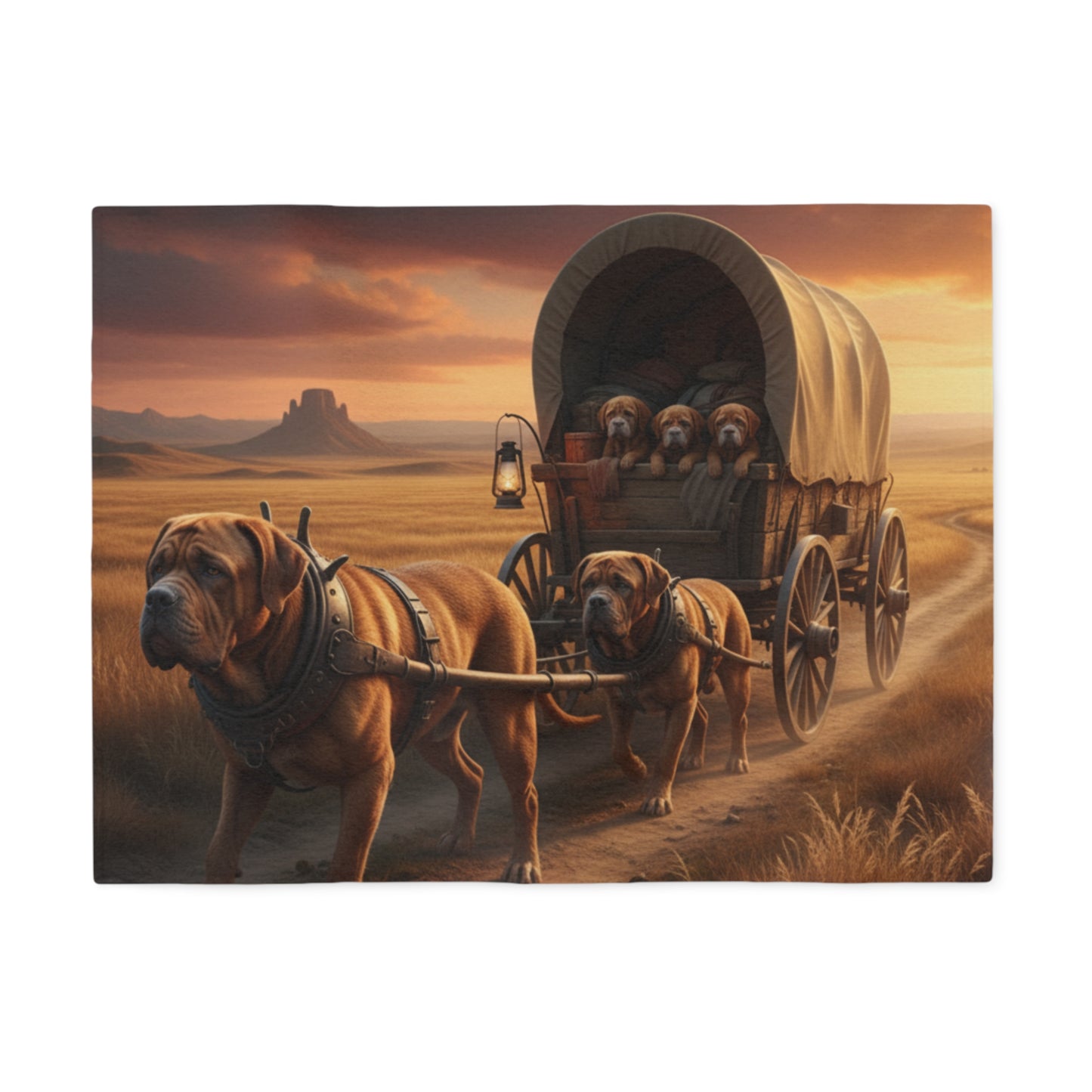 Dogue de Bordeaux Blanket