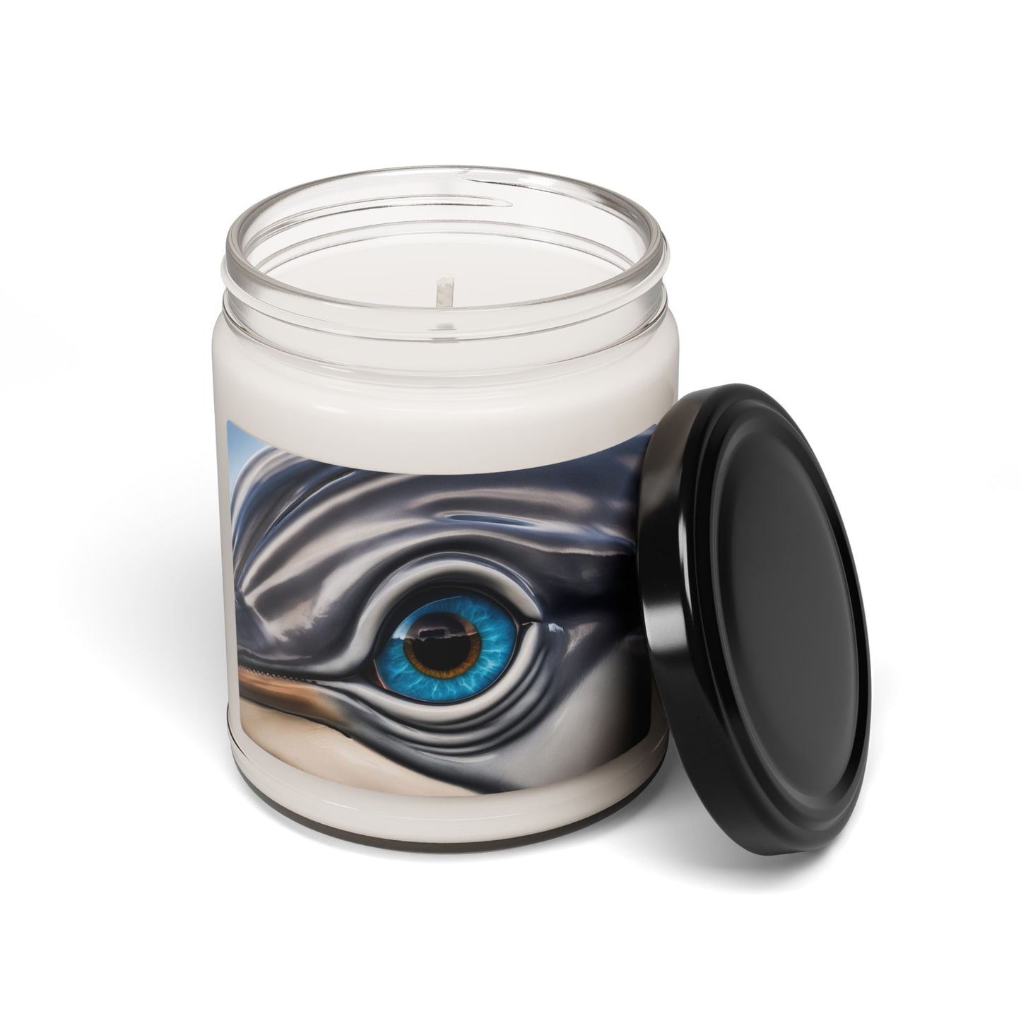 Close Up of a Dolphin's Eye- Scented Soy Candle, 9oz