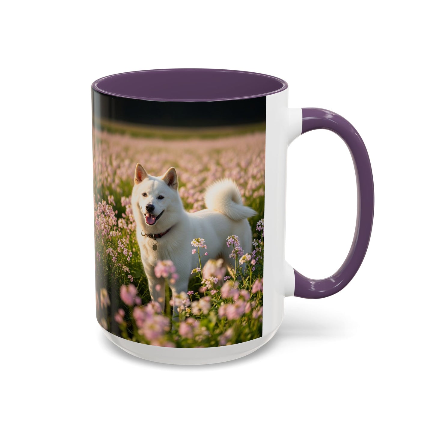 Mug Kishu Ken Accent Coffee - Cadeau idéal pour les amoureux des chiens