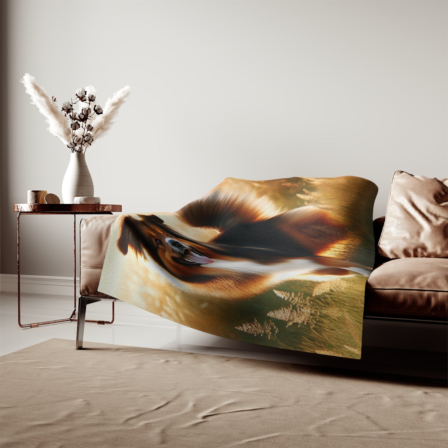 Bohemian Shepherd Sweatshirt Blanket