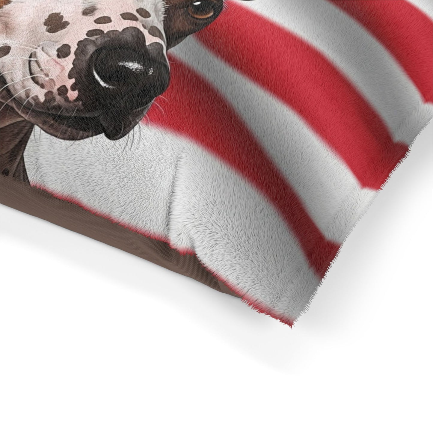 American Hairless Terrier Patriotic Pet Bed