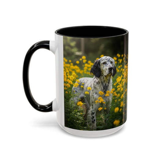 English Setter Accent Coffee Mug - Perfect Gift for Dog Lovers
