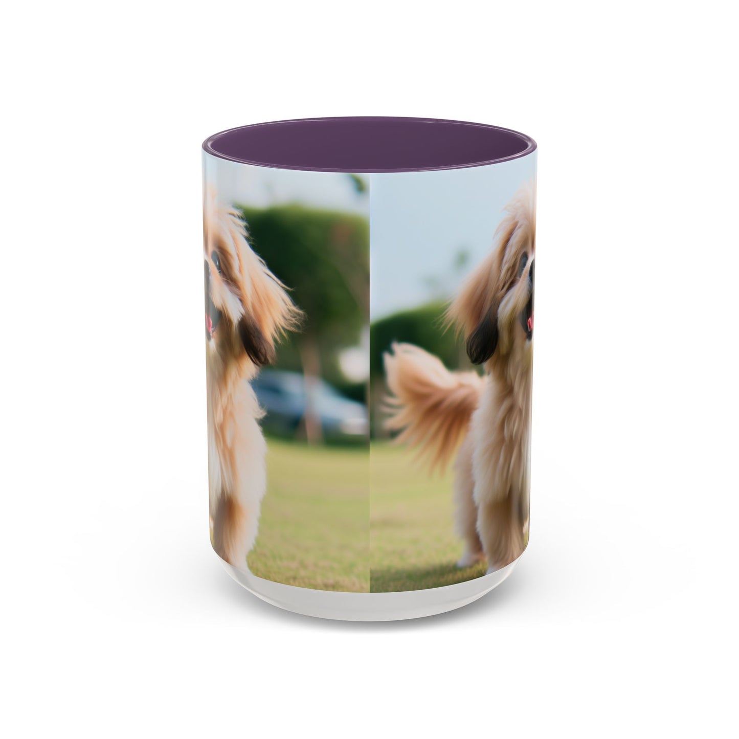 Taza de café con detalles de Pekapoo: el regalo perfecto para los amantes de los perros