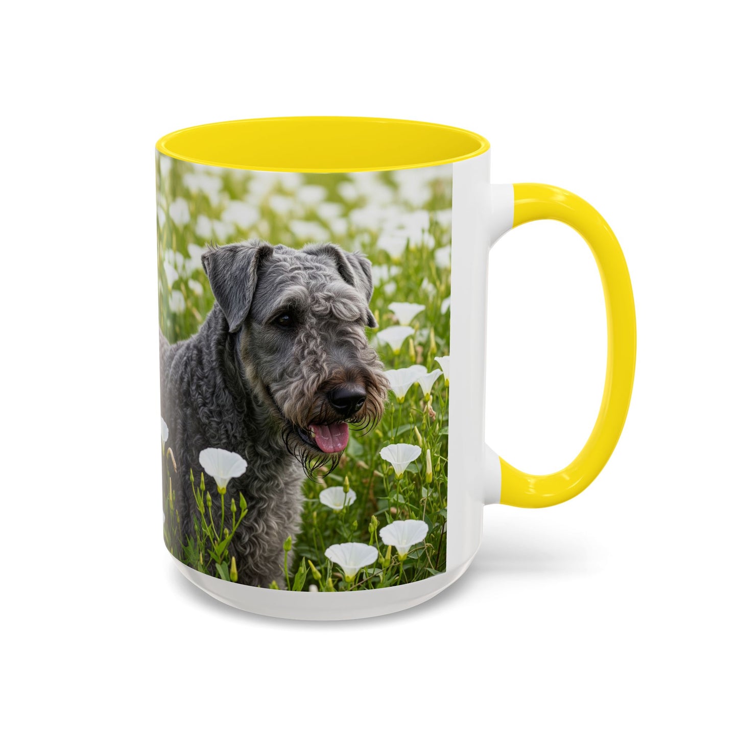 Taza de café con diseño de Kerry Blue Terrier: el regalo perfecto para los amantes de los perros.