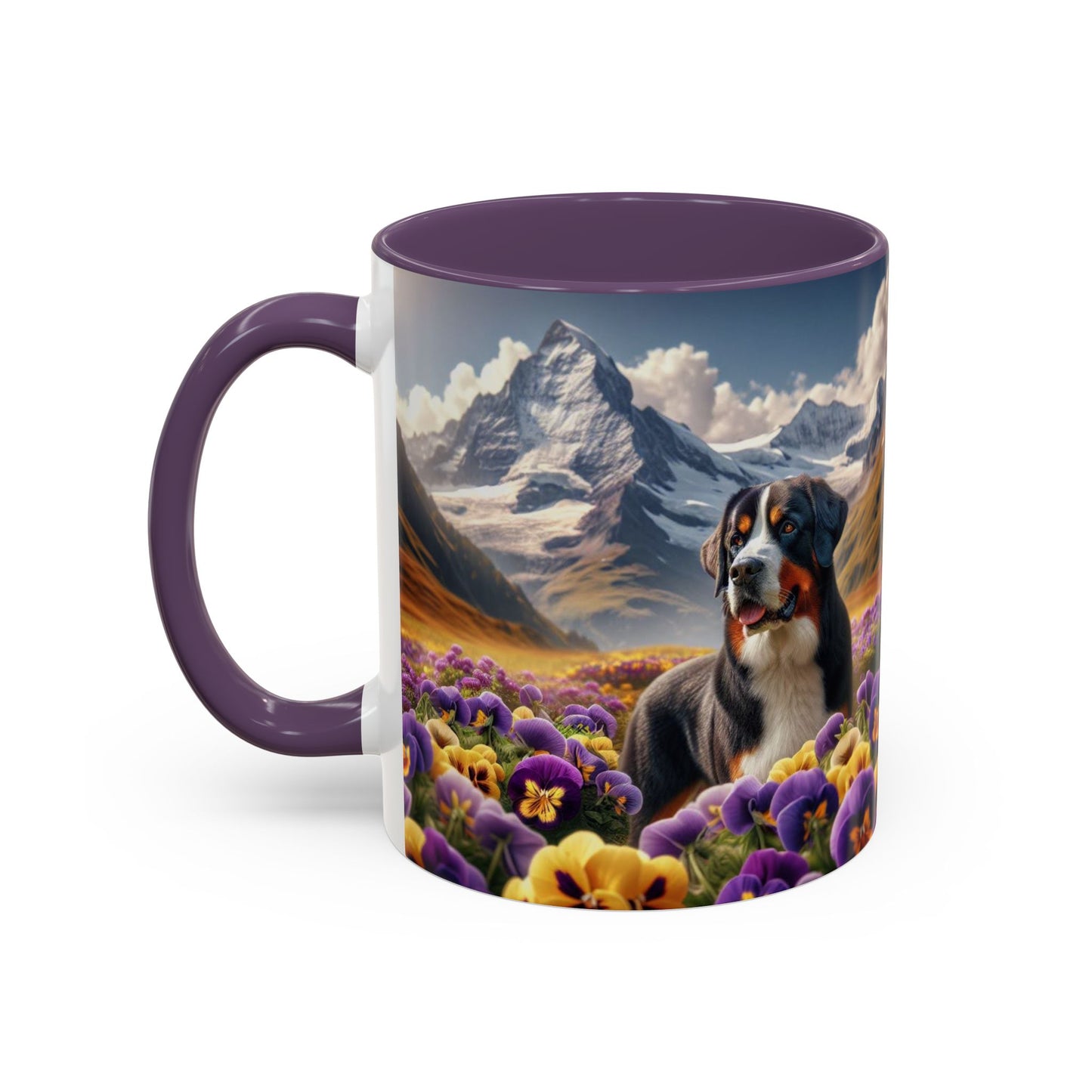 Greater Swiss Mountain Dog Accent Coffee Mug - Perfect Gift for Dog Lovers