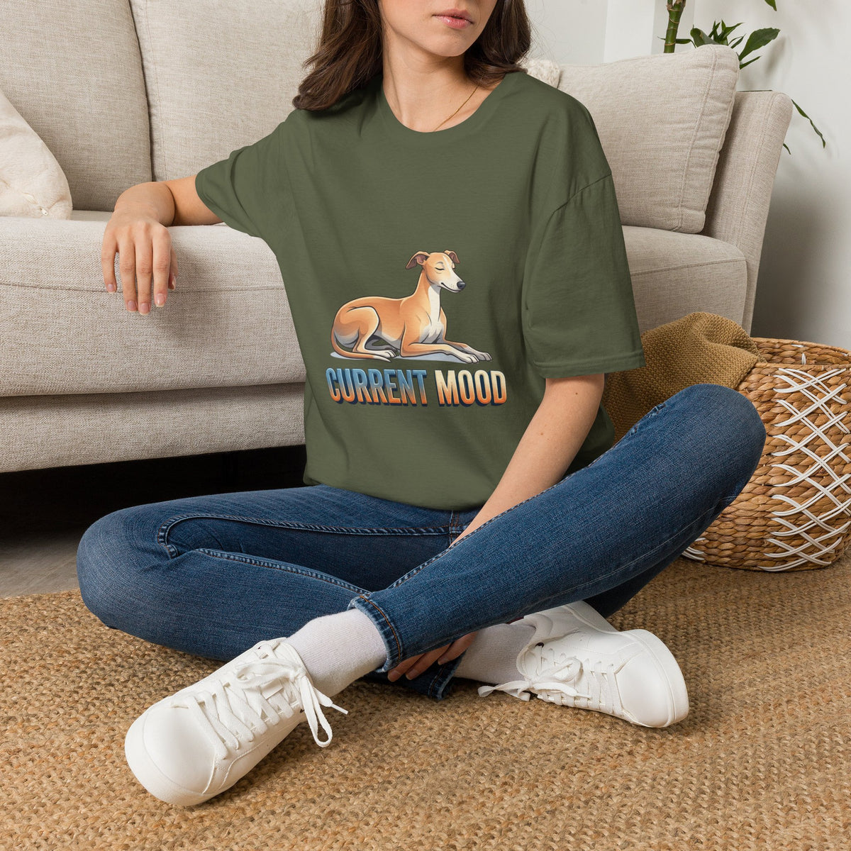 Greyhound Current Mood Tee Shirt