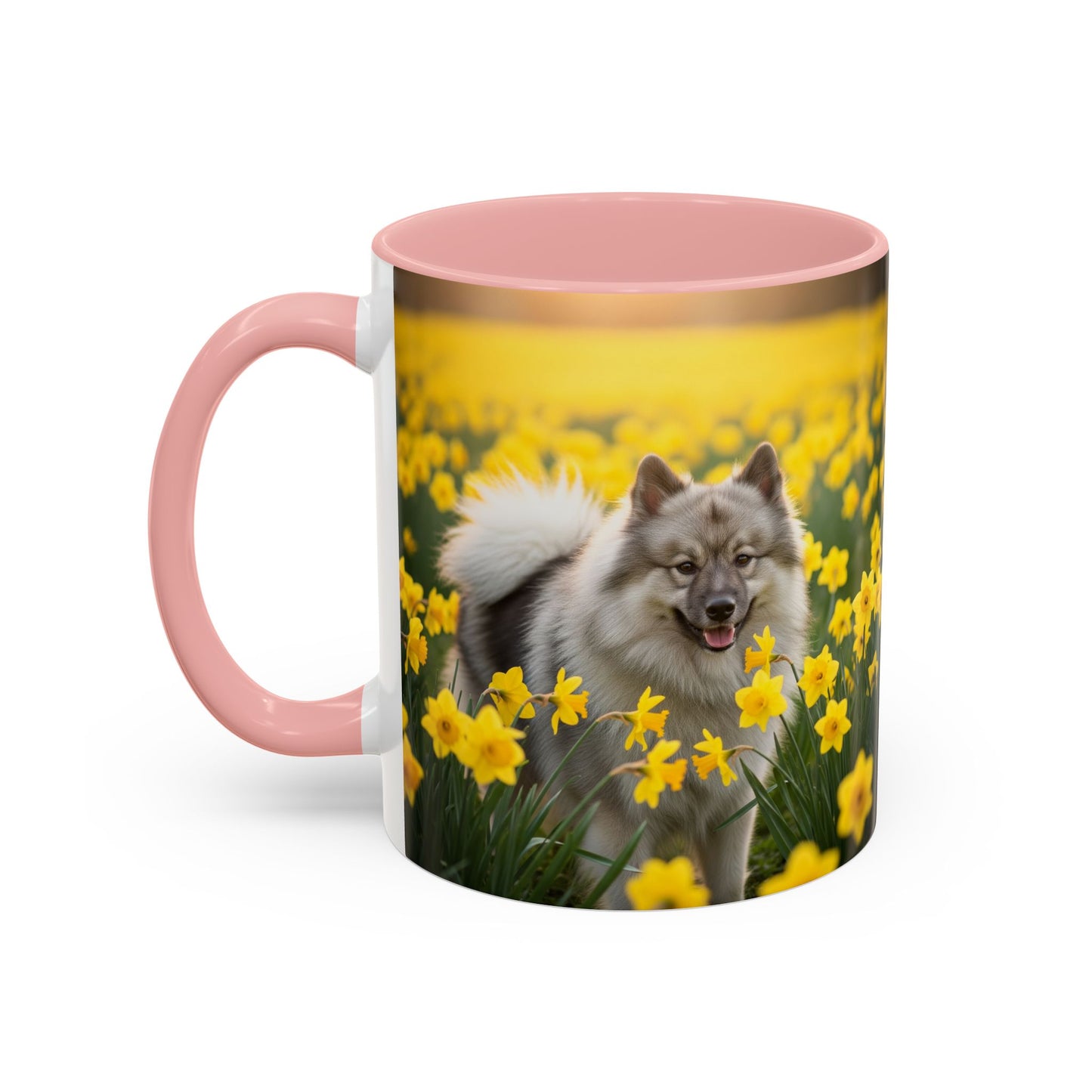 Taza con detalles de Keeshond: el regalo perfecto para los amantes de los perros