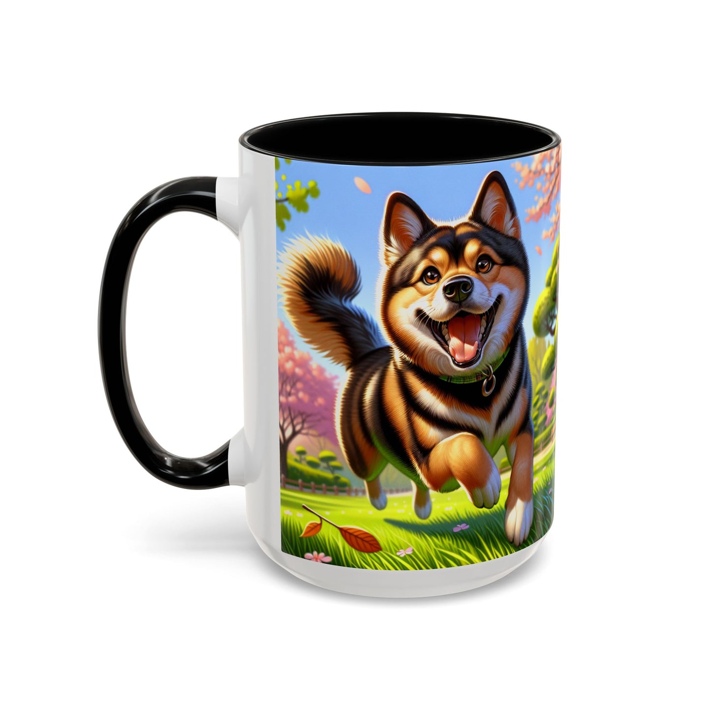 Taza de café con detalles de Shikoku: el regalo perfecto para los amantes de los perros