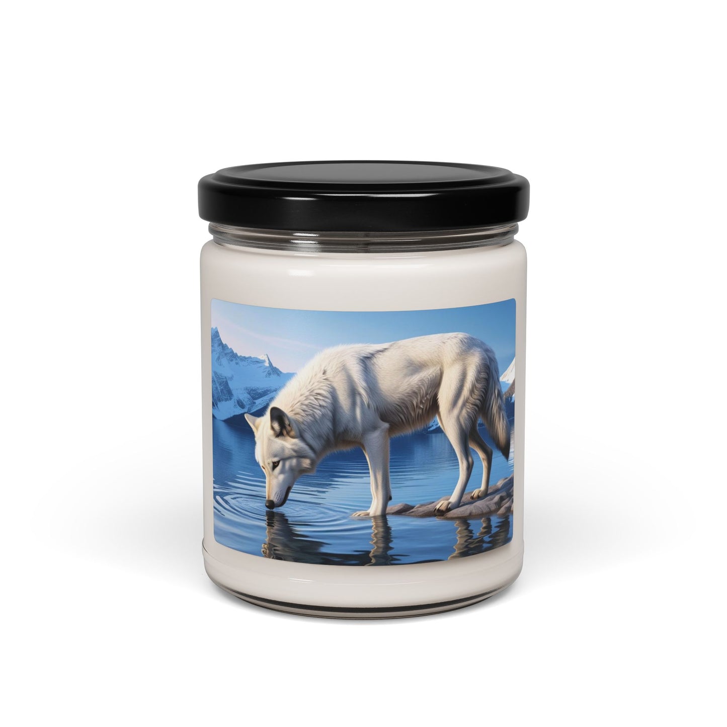 White Wolf- Scented Soy Candle, 9oz