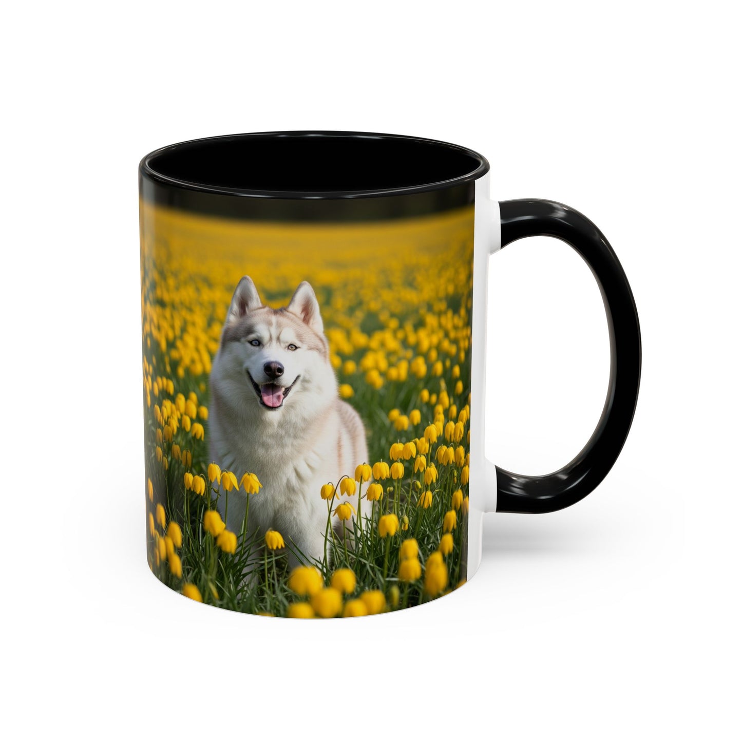 Mug à café avec motif Husky de Sibérie - Le cadeau idéal pour les amoureux des chiens