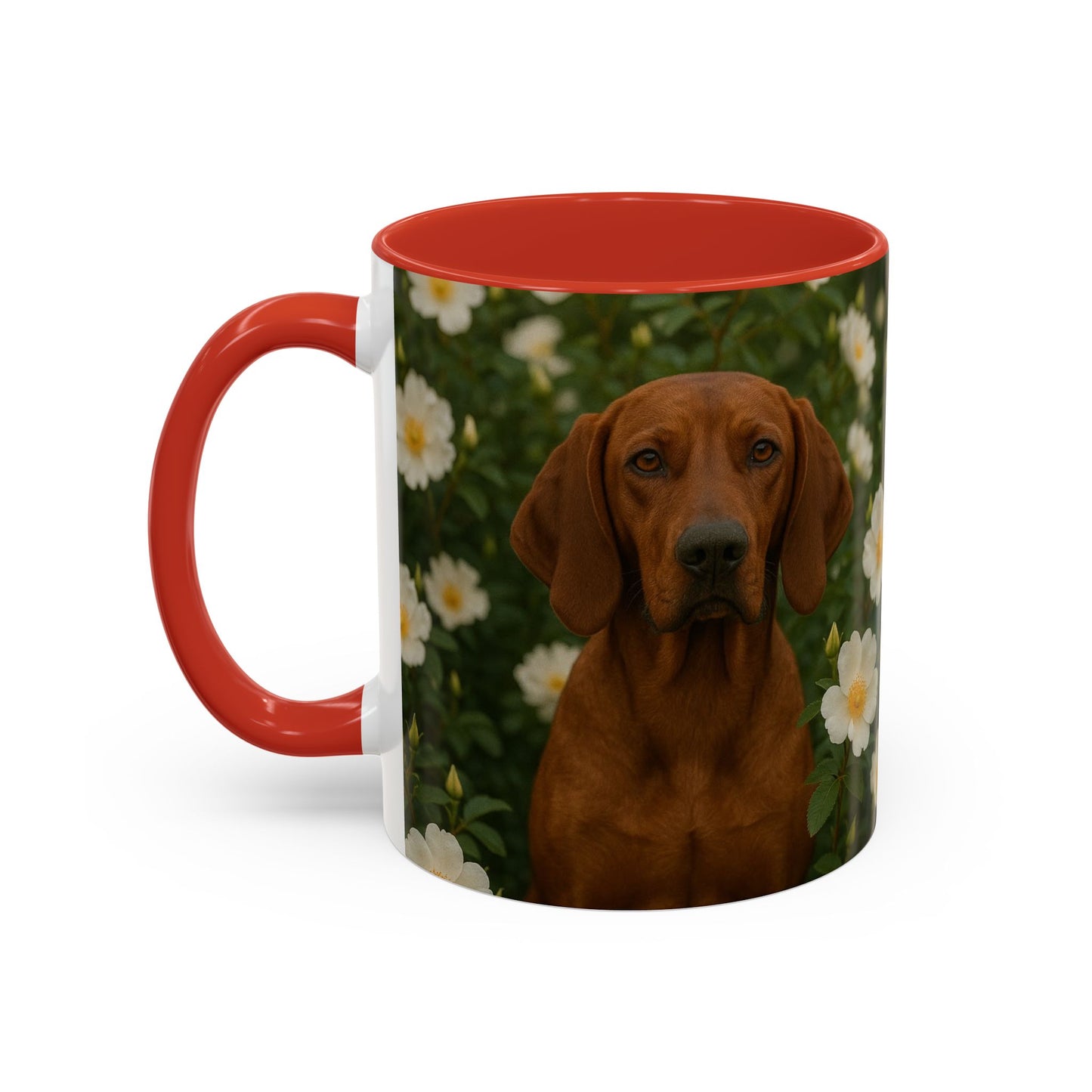 Taza de café con diseño de Redbone Coonhound: el regalo perfecto para los amantes de los perros.