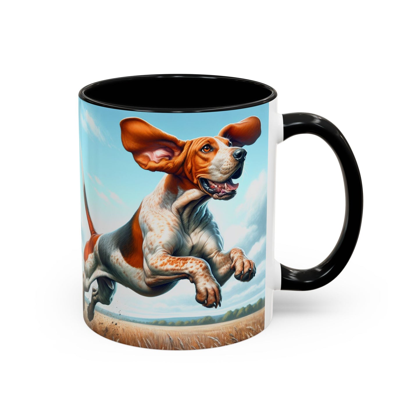 American English Coonhound Accent Coffee Mug - Perfect Gift for Dog Lovers