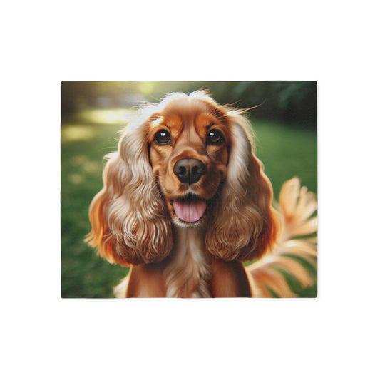 English Cocker Spaniel Sweatshirt Blanket