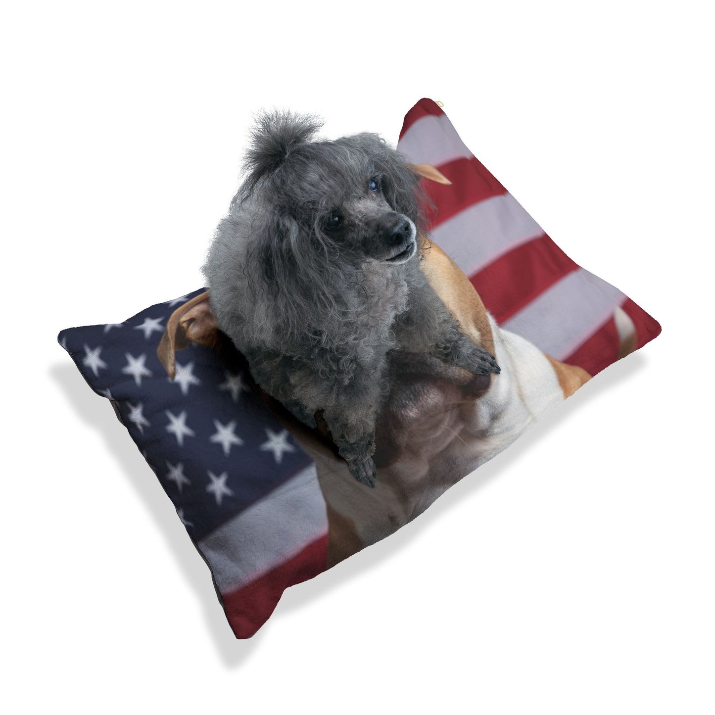 American Bully Patriotic Pet Bed