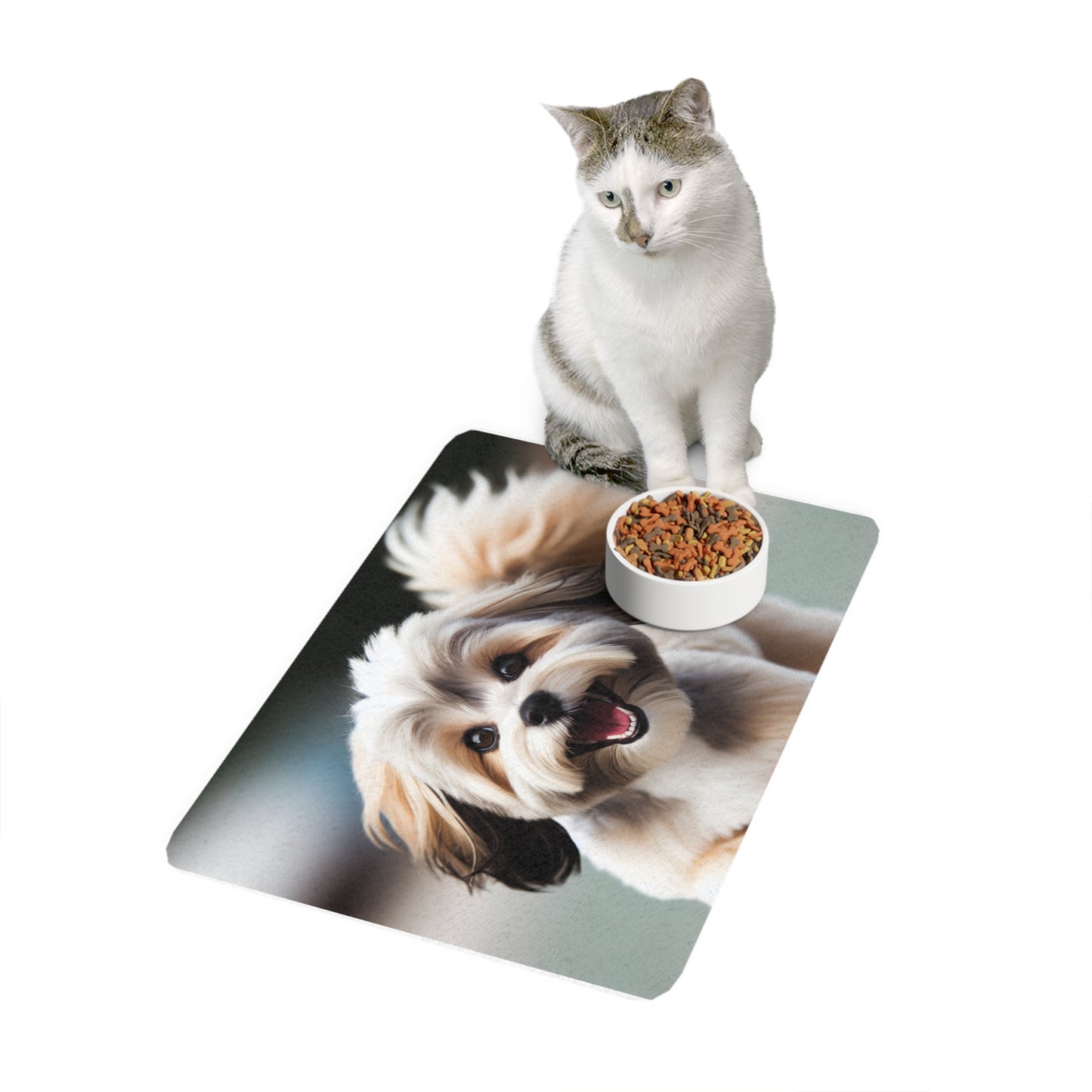 Pet Food Mat (12x18) - Lowchen