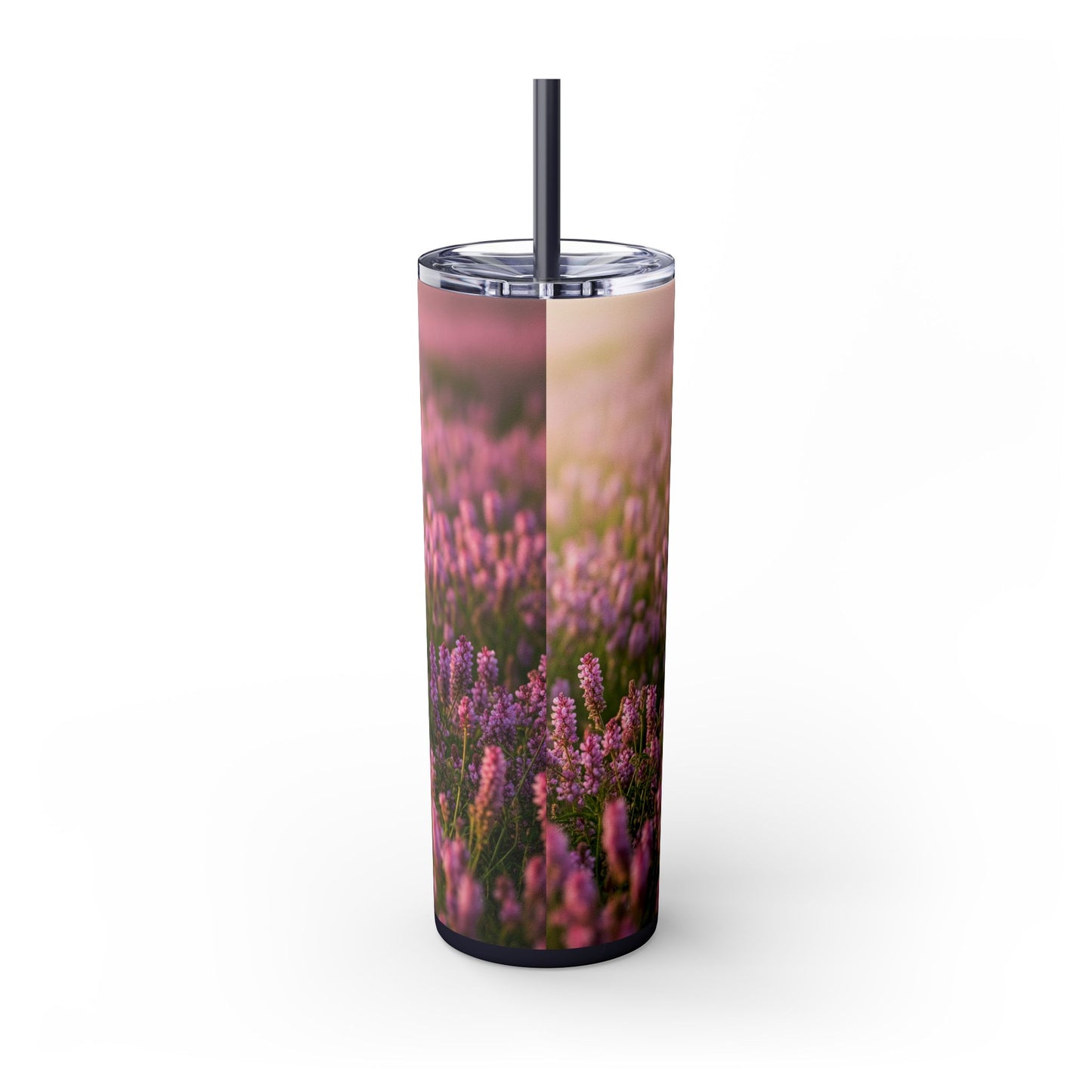 Skinny Tumbler with Straw – 20 oz Stainless Steel Cup