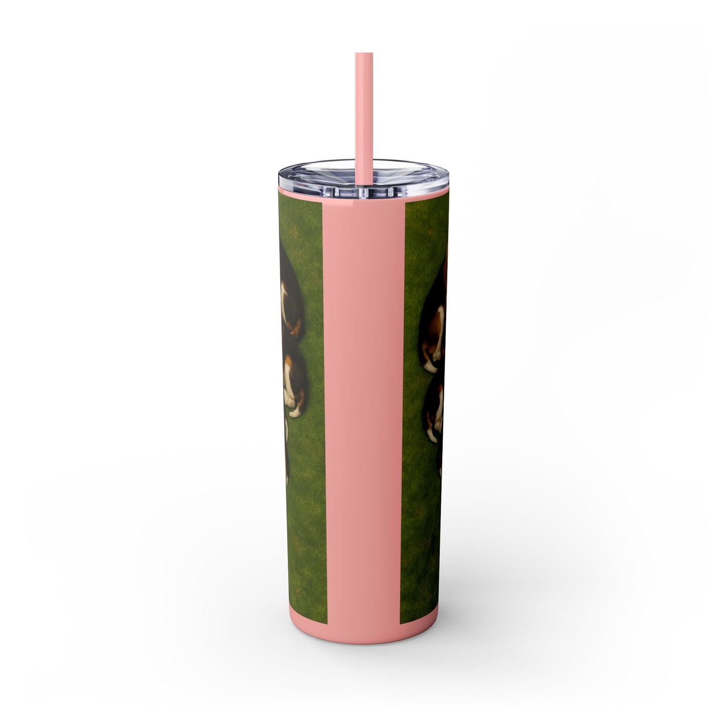Beagle puppies Tumbler with Straw, 20oz