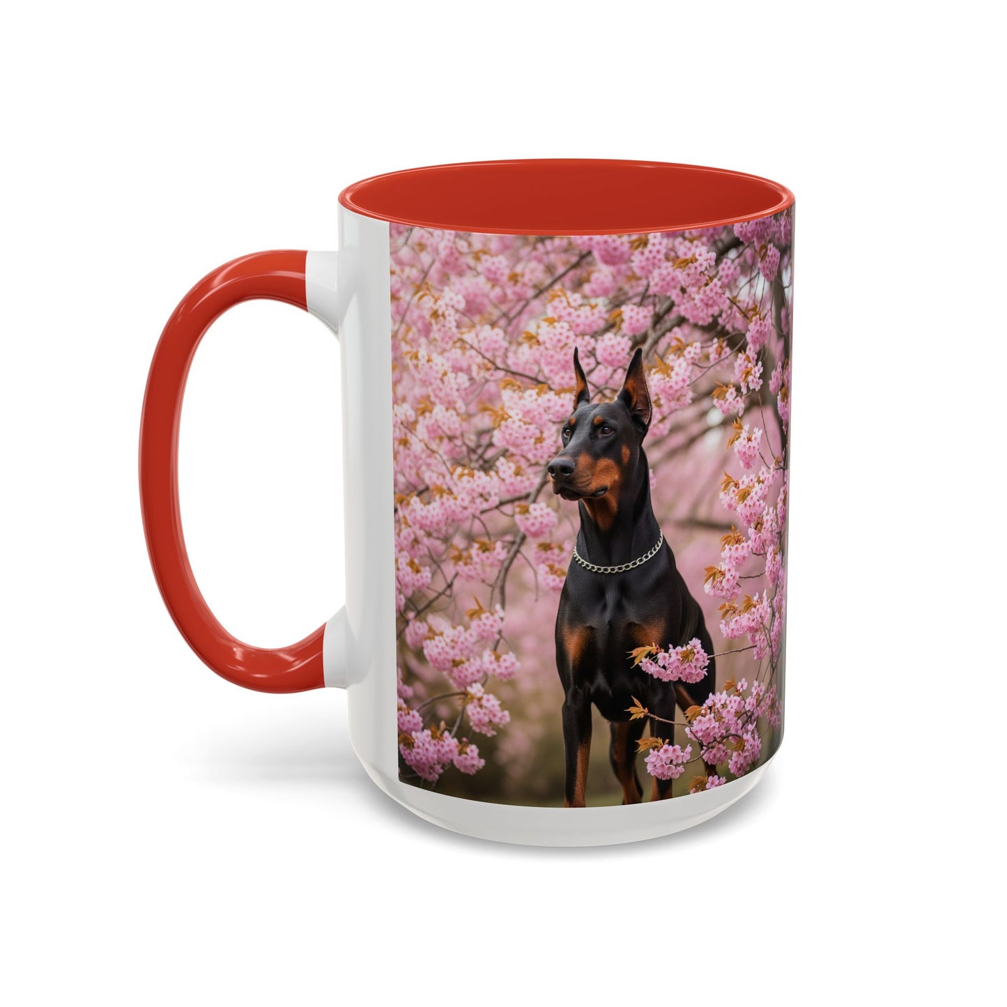 Doberman Accent Coffee Mug - Perfect Gift for Dog Lovers