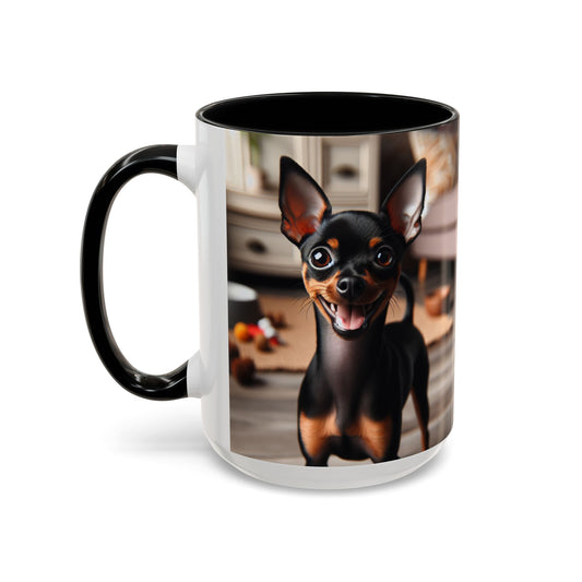 English Toy Terrier Accent Coffee Mug - Perfect Gift for Dog Lovers