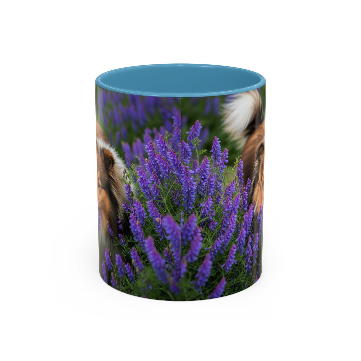 Shetland Sheepdog Accent Coffee Mug - Perfect Gift for Dog Lovers
