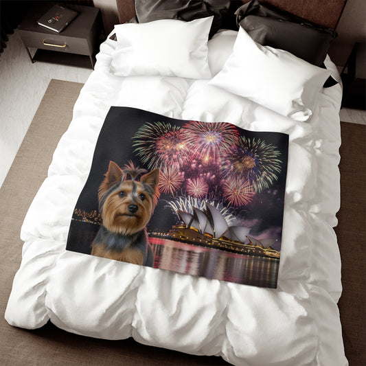 Australian Silky Terrier Blanket