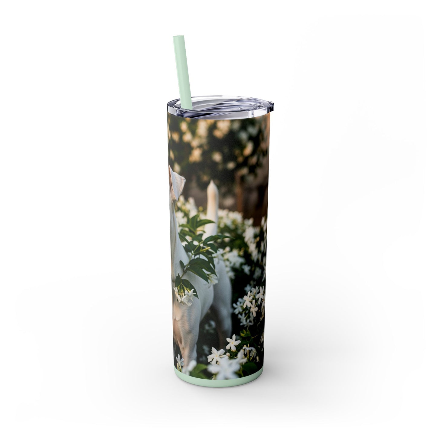 Gull Terrier Tumbler with Straw, 20oz