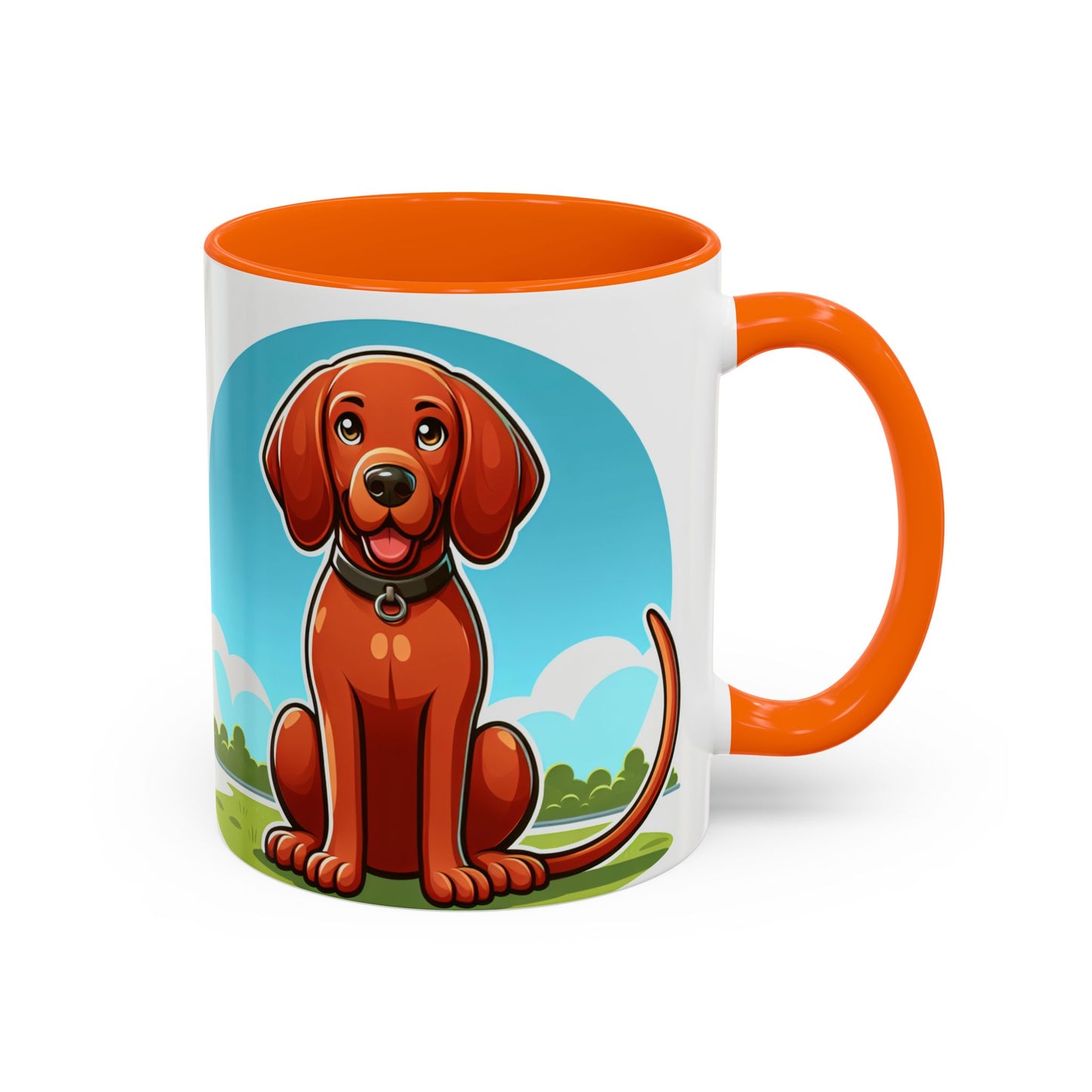 Mug à café Redbone Coonhound - Cadeau idéal pour les amoureux des chiens