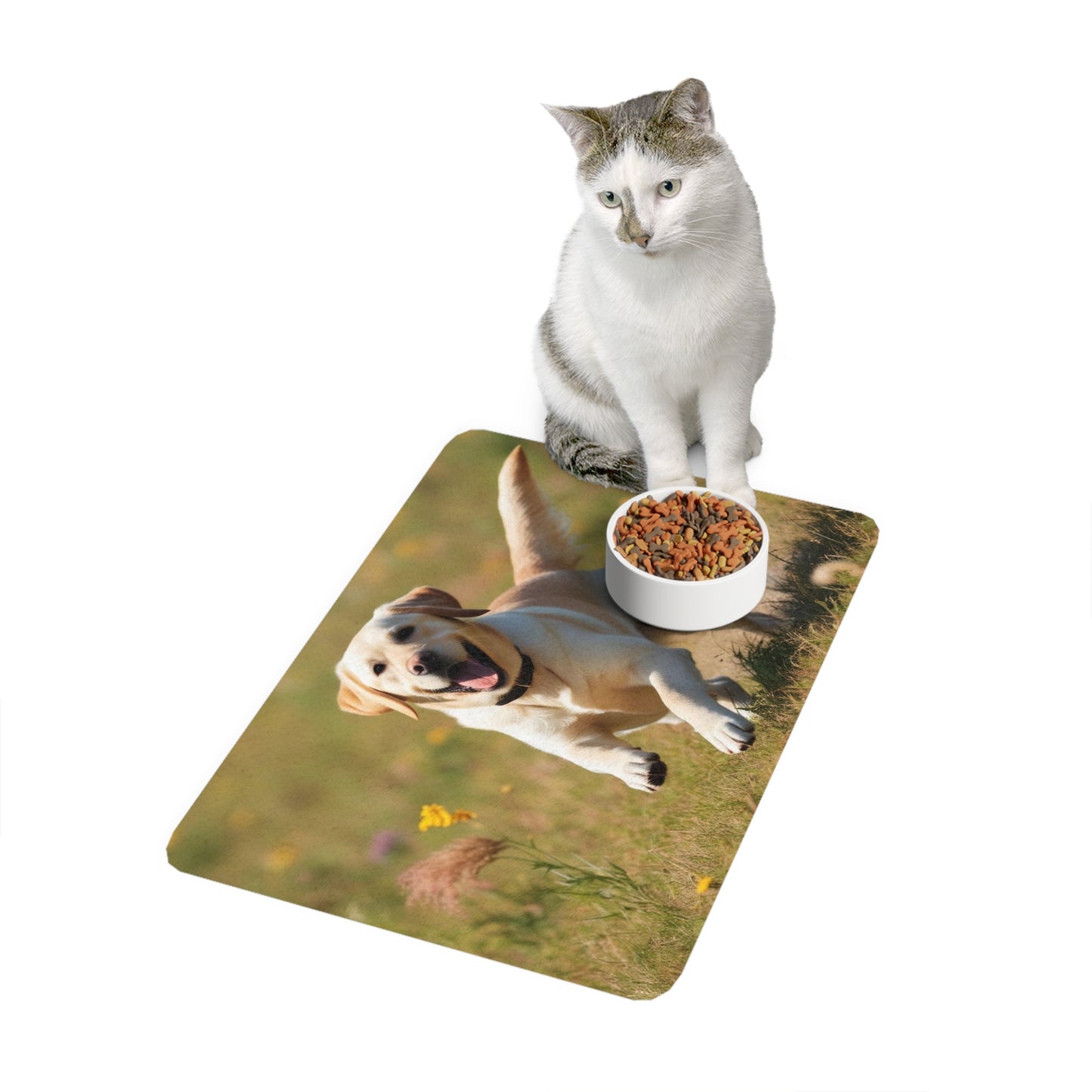 Pet Food Mat (12x18) - Labrador Retriever