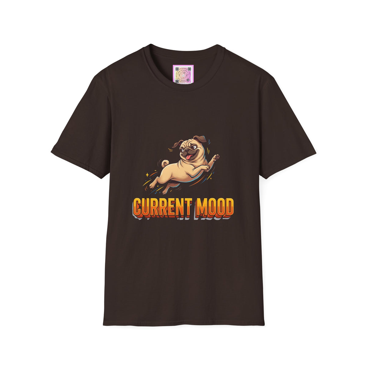 Pug Current Mood Tee Shirt