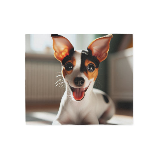 Toy Fox Terrier Sweatshirt Blanket
