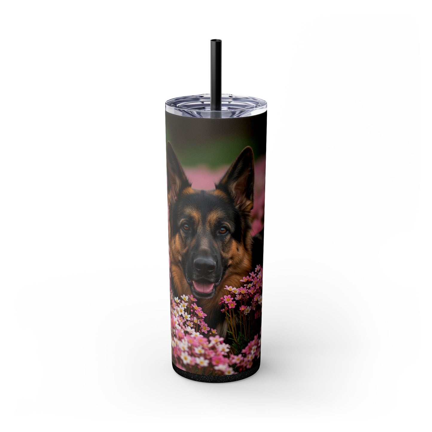 German Shepherd Tumbler with Straw, 20oz