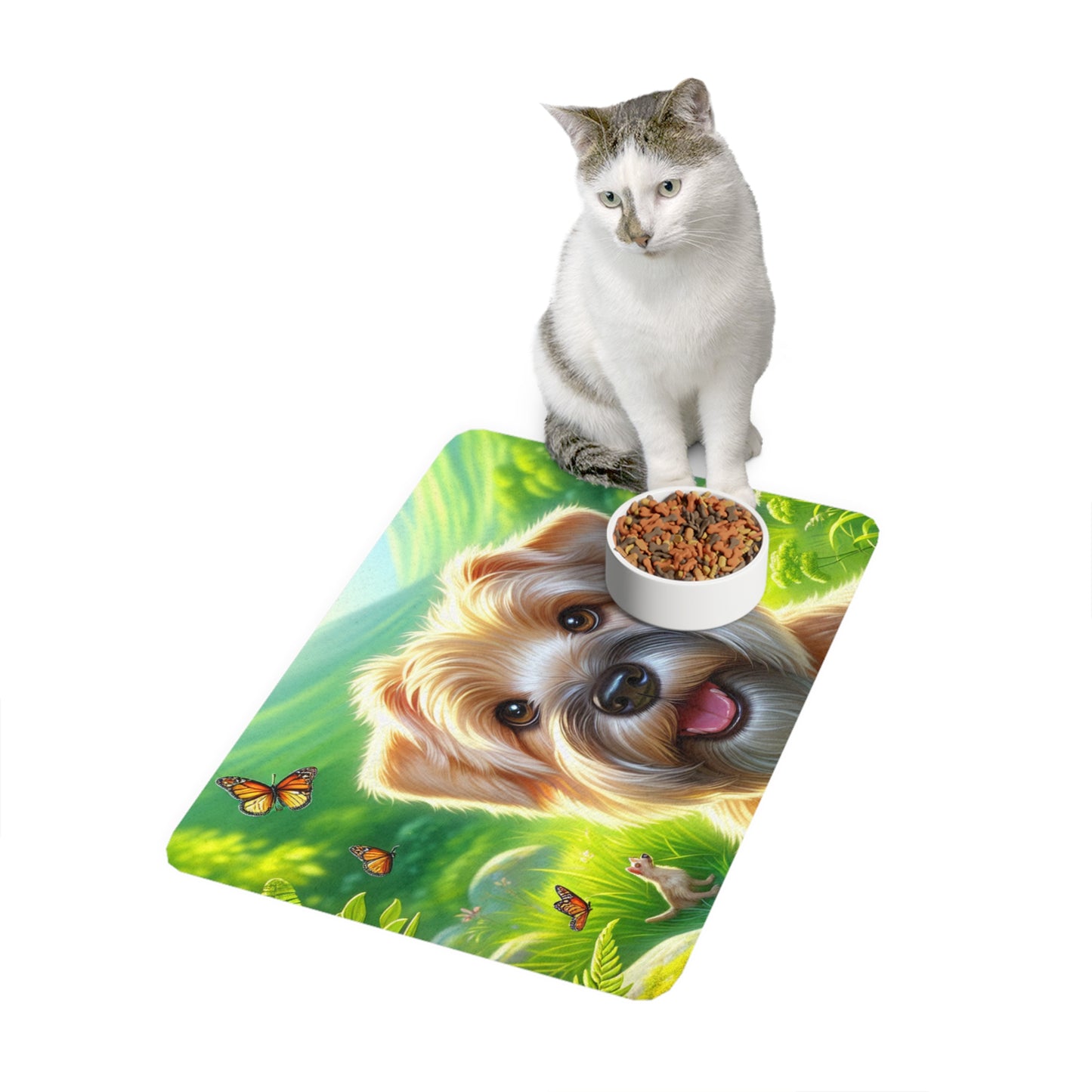 Pet Food Mat (12x18) - Glen of Imaal Terrier