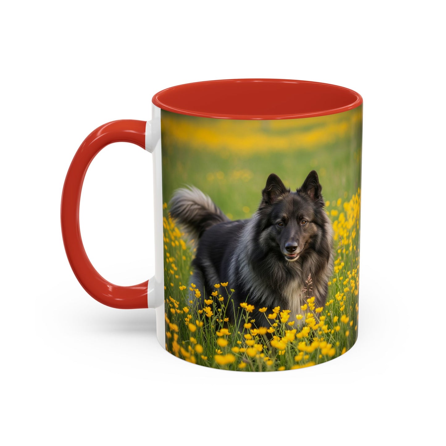 Belgian Sheepdog Accent Coffee Mug - Perfect Gift for Dog Lovers