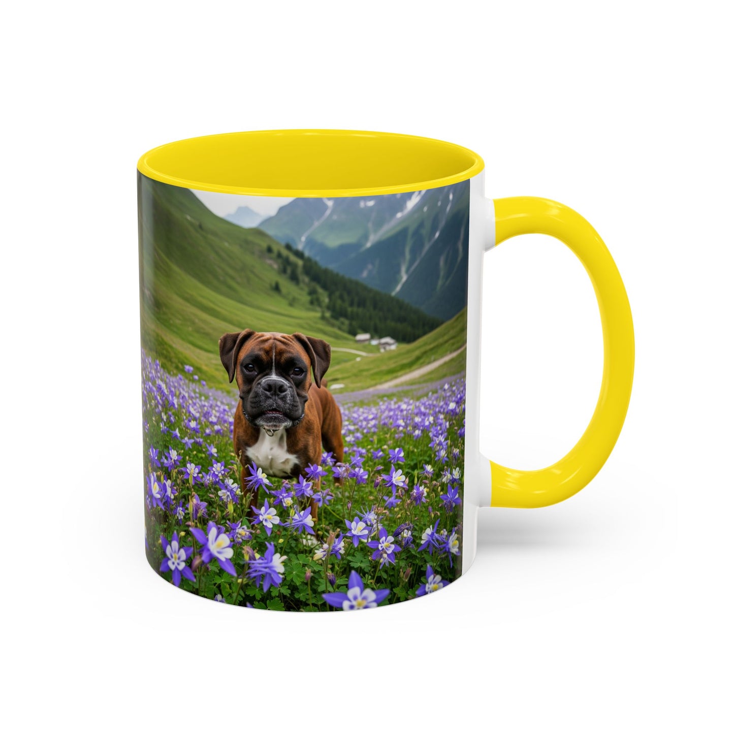 Boxer Accent Coffee Mug - Perfect Gift for Dog Lovers