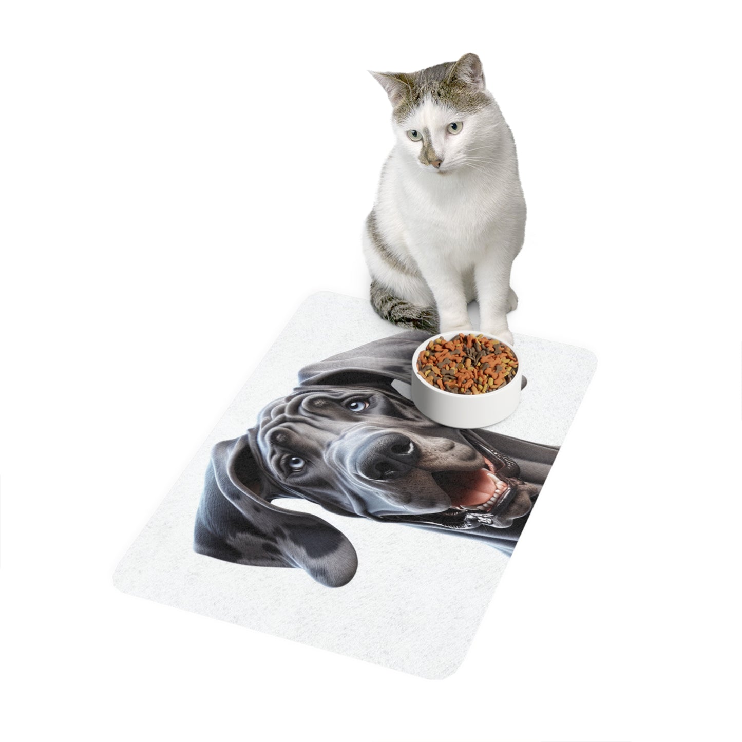 Pet Food Mat (12x18) - Great Dane