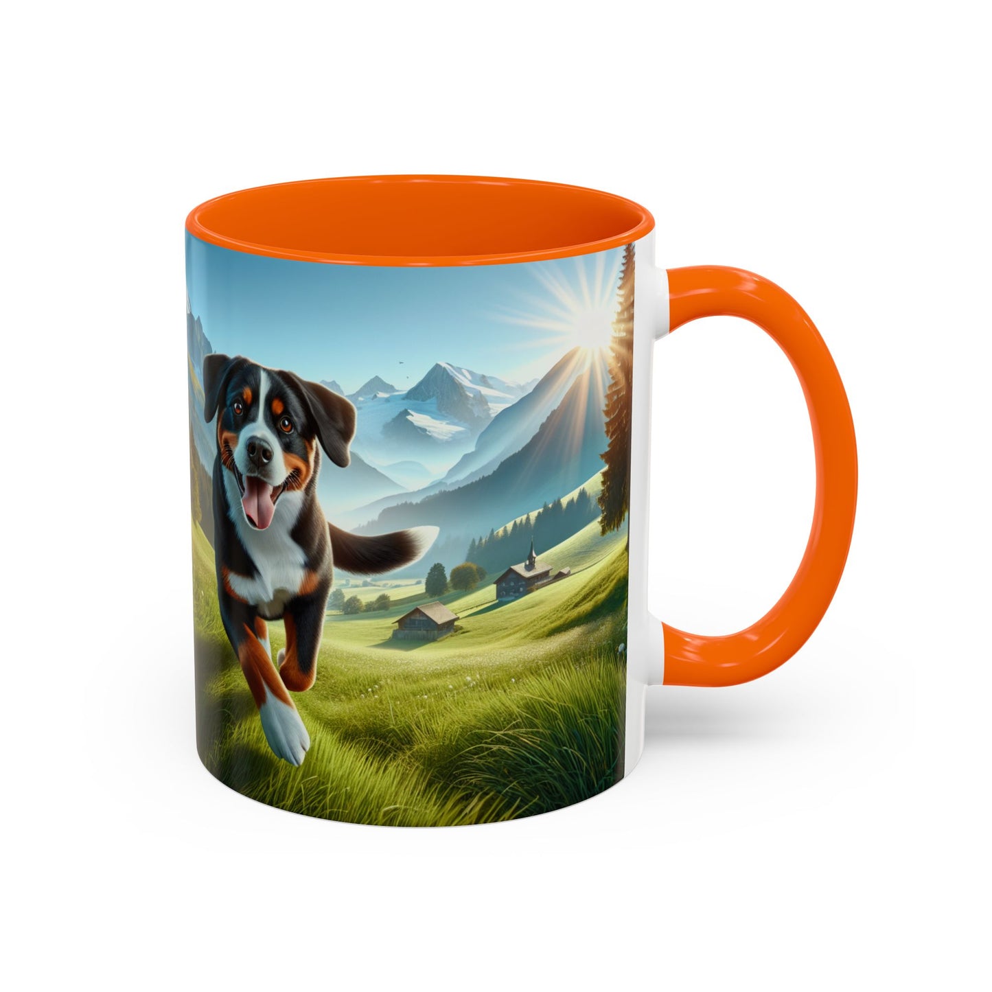 Entlebucher Mountain Dog Accent Coffee Mug - Perfect Gift for Dog Lovers