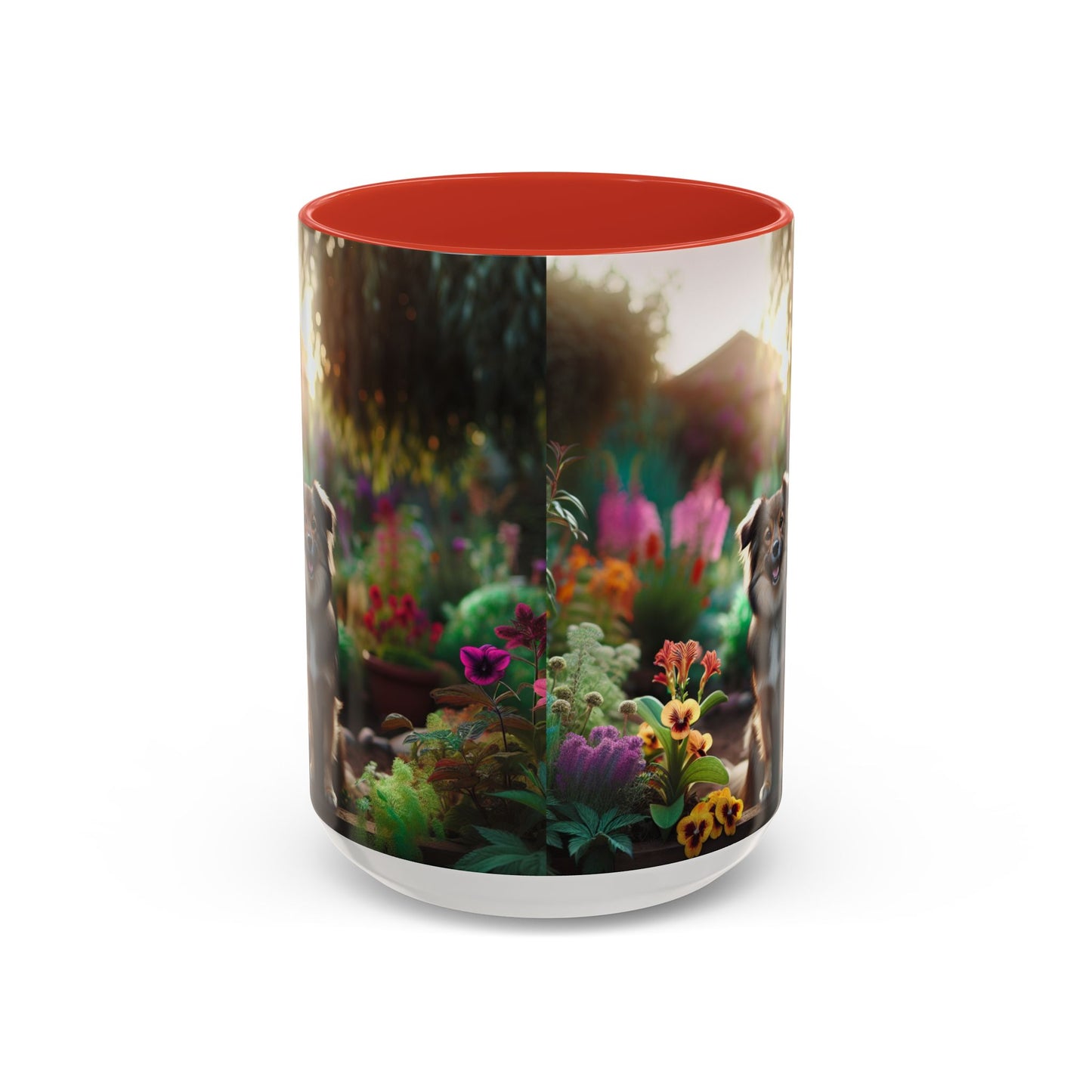 Taza de café con orquídea inca peruana: el regalo perfecto para los amantes de los perros.