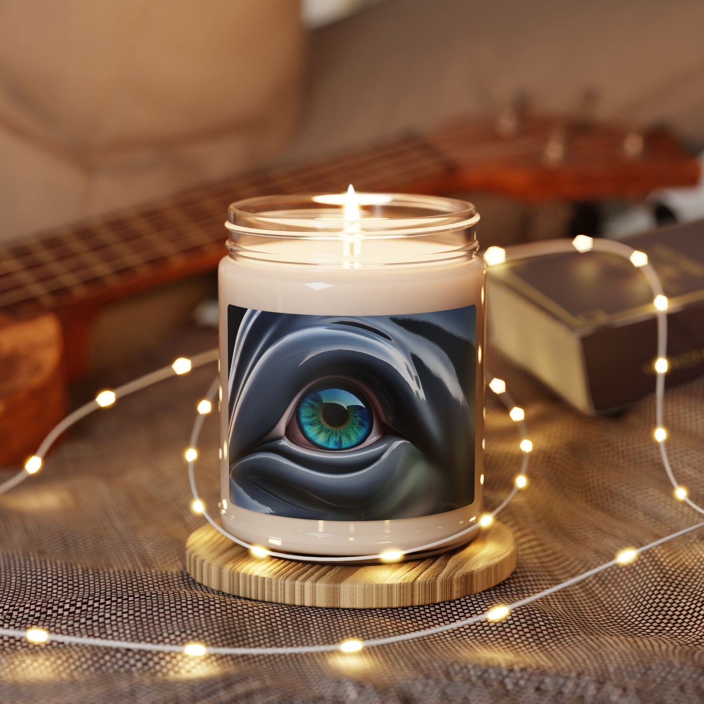 Close Up of a Dolphin's Eye- Scented Soy Candle, 9oz