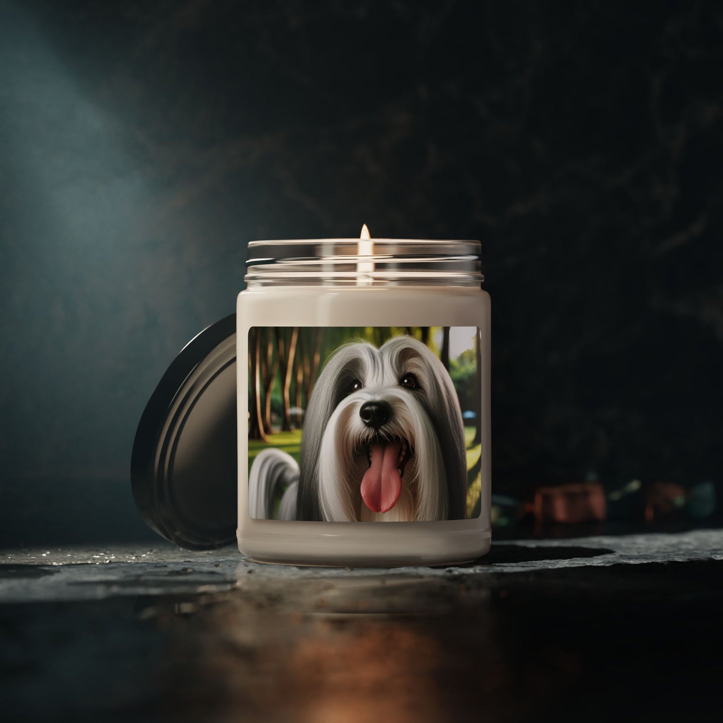 Tibetan Terrier- Scented Soy Candle, 9oz