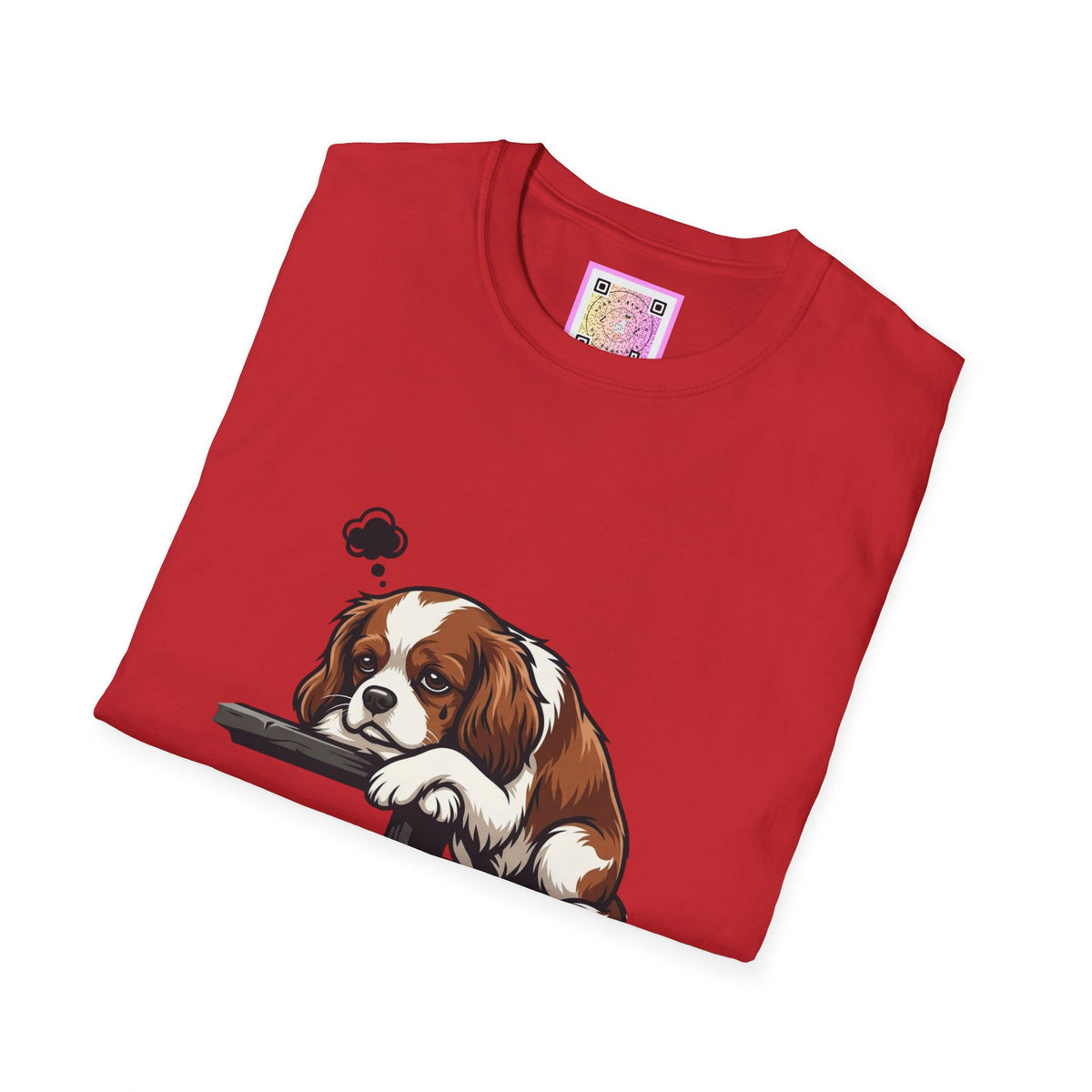 Cavalier King Charles Spaniel Current Mood Tee Shirt