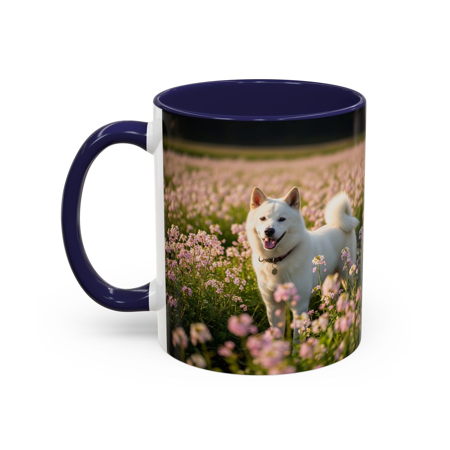 Mug Kishu Ken Accent Coffee - Cadeau idéal pour les amoureux des chiens