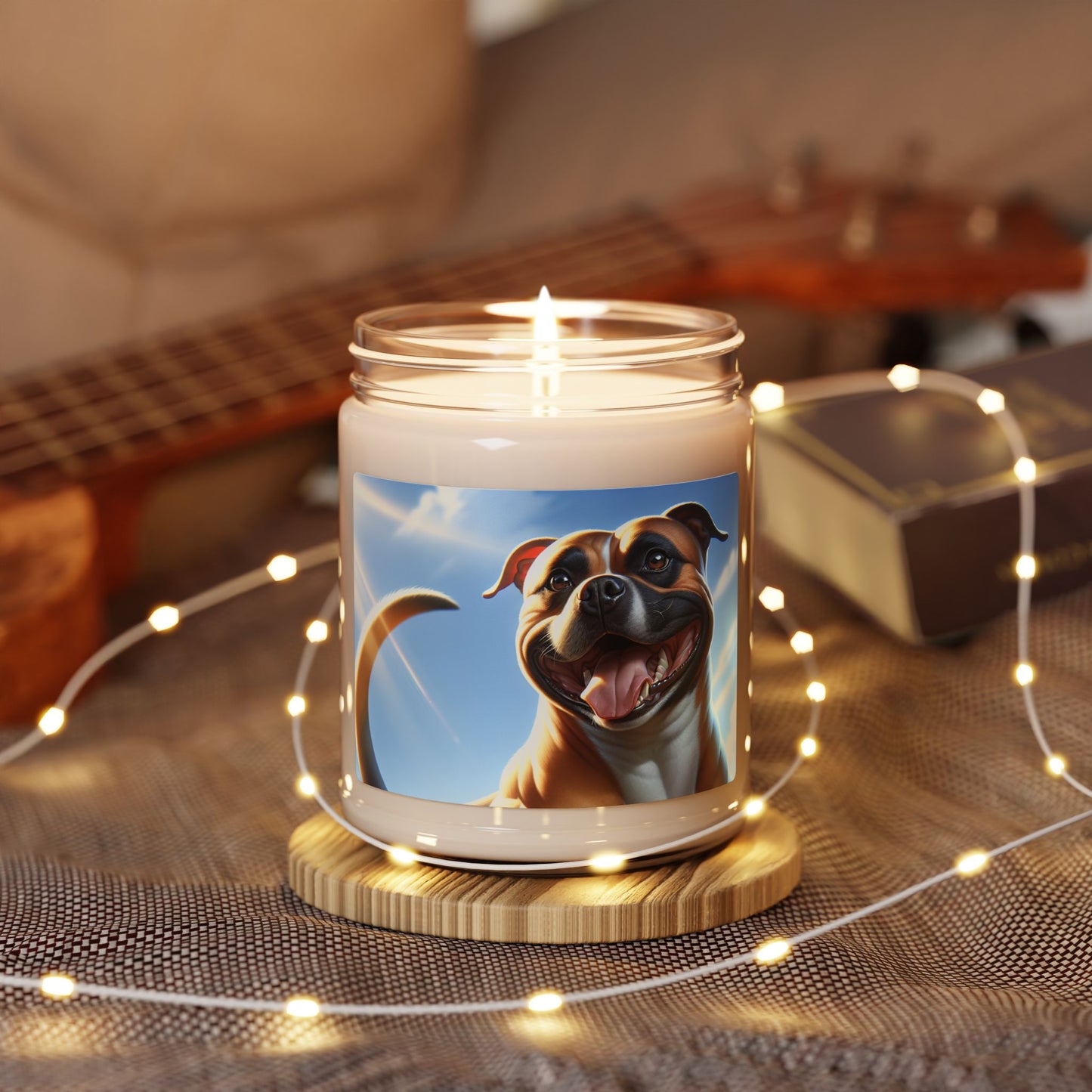 American Staffordshire Terrier- Scented Soy Candle, 9oz