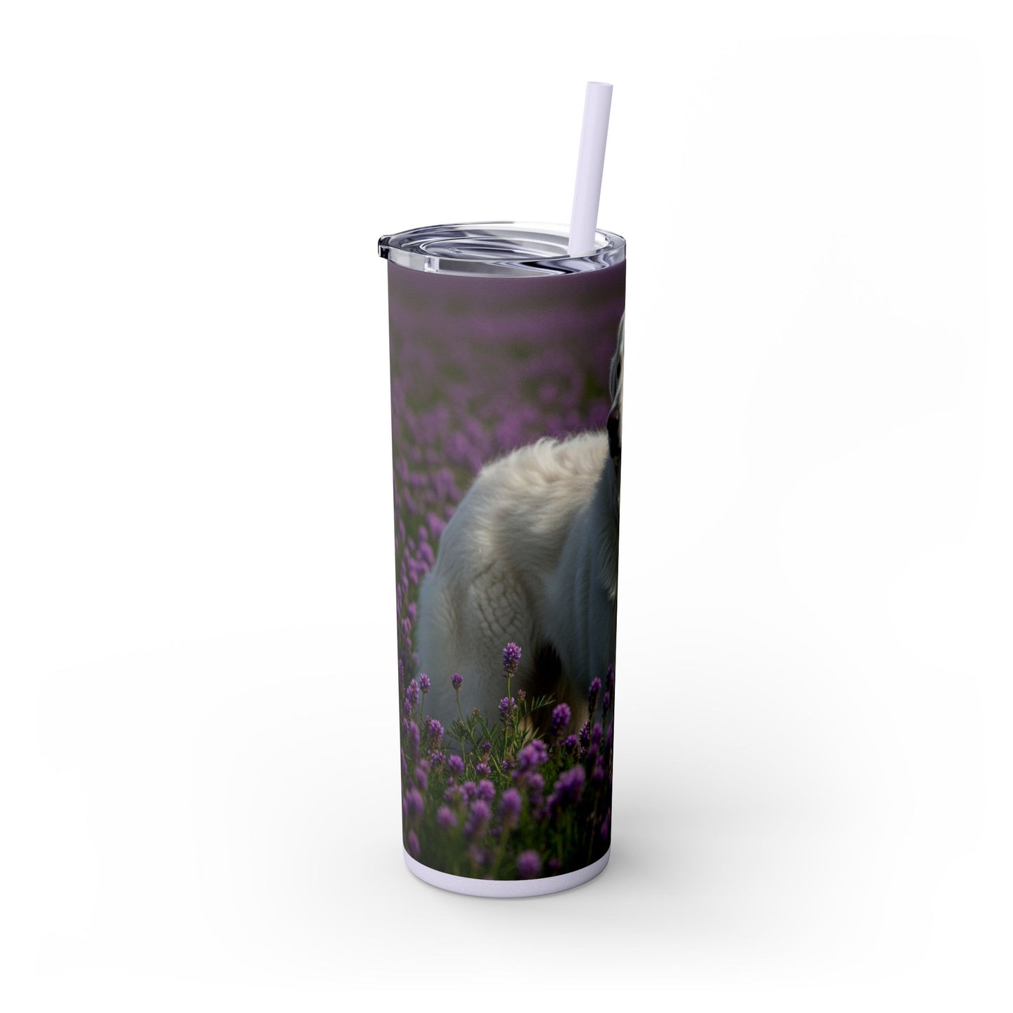 Kuvasz Tumbler with Straw, 20oz