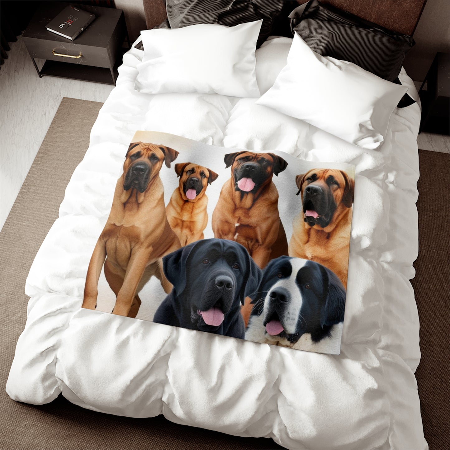 Big Dogs Sweatshirt Blanket