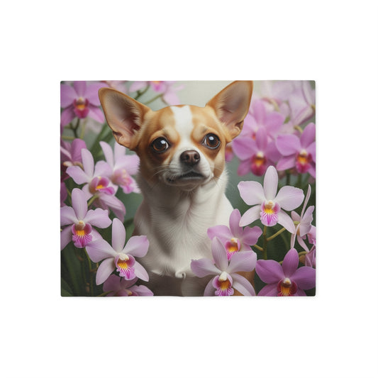 Chihuahua Sweatshirt Blanket