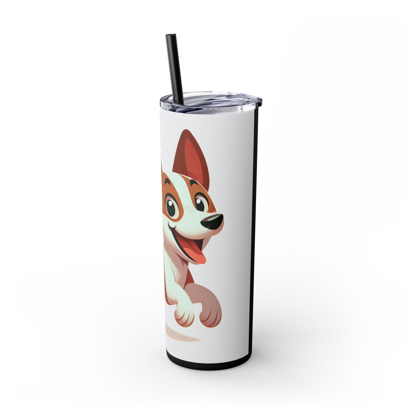 Basenji Tumbler with Straw, 20oz
