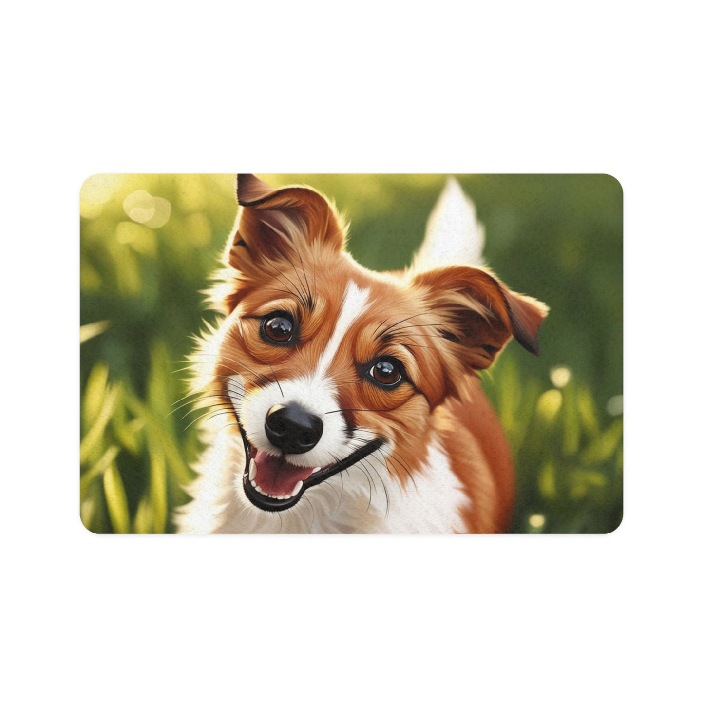 Pet Food Mat (12x18) - Fox Terrier