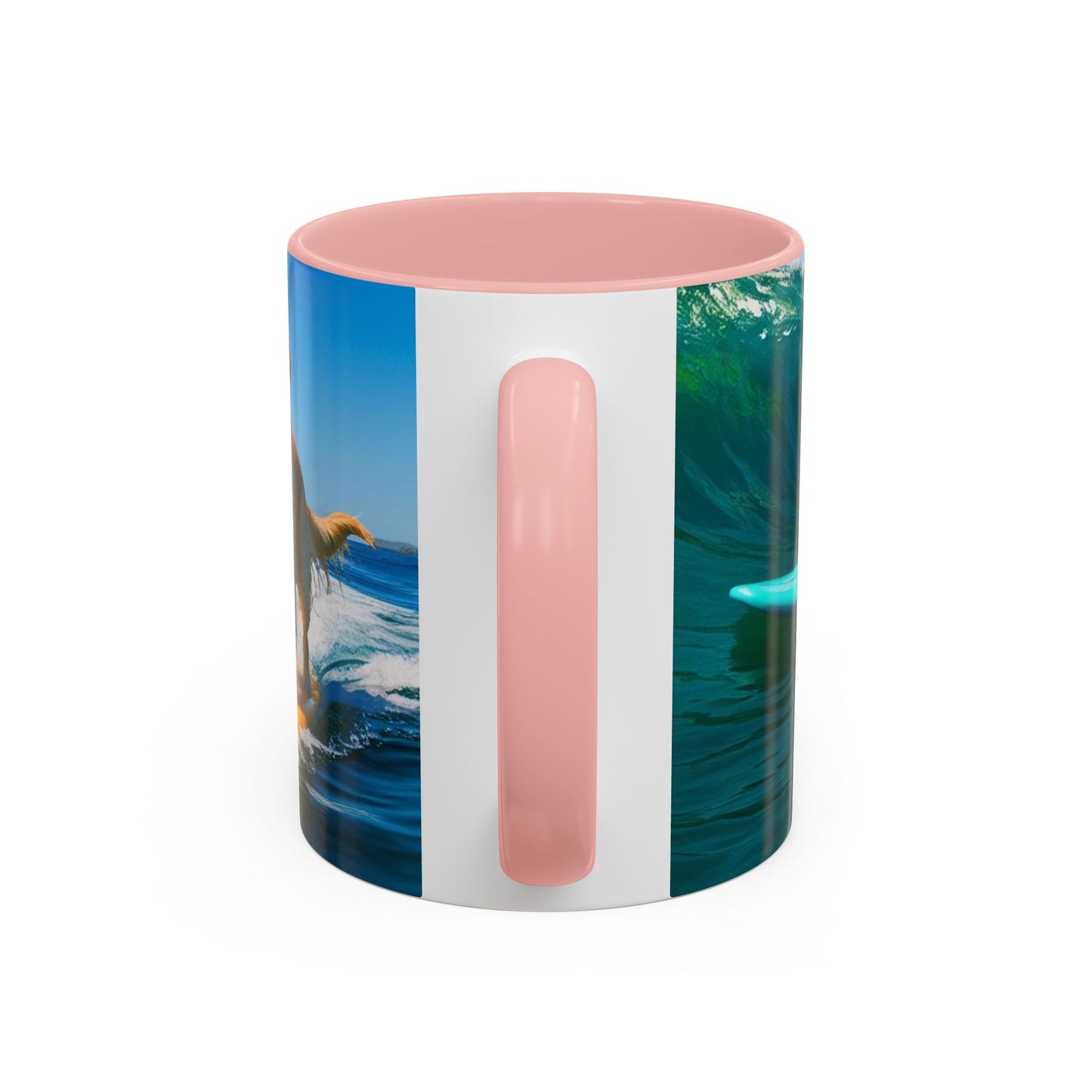 Mug à café Surf Dogs Accent - Cadeau idéal pour les amoureux des chiens