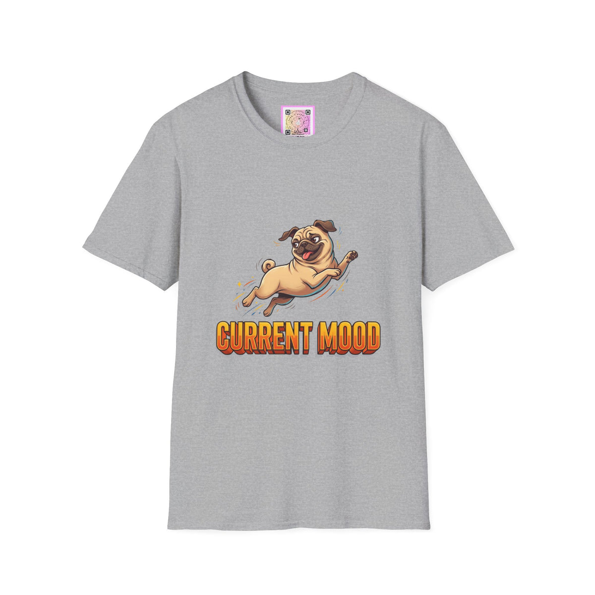 Pug Current Mood Tee Shirt