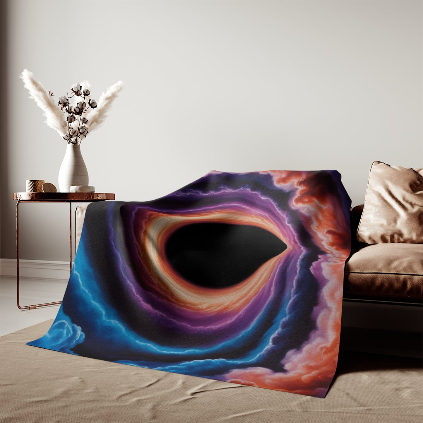 Optical Illusion Sweatshirt Blanket